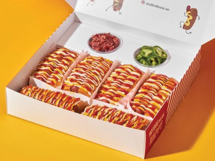 6 Hot Dogs Box
