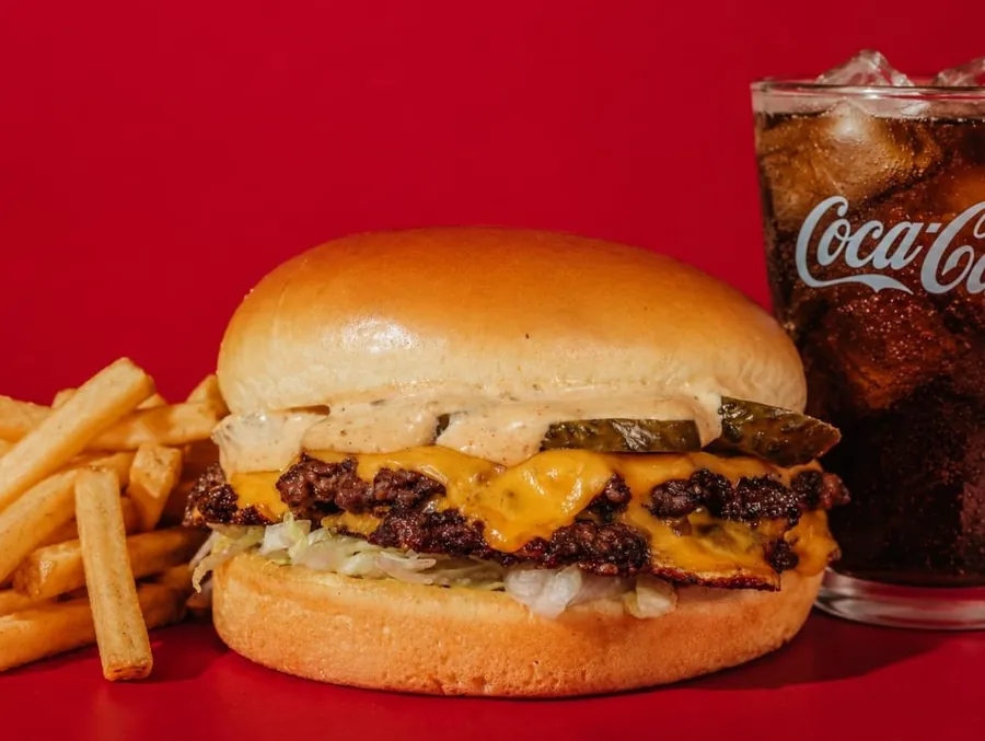Smash Beef Burger Meal